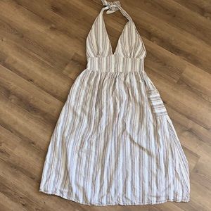 Indigo Rein Linen Dress